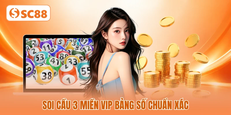 Soi cầu 3 miền vip bảng số chuẩn xác